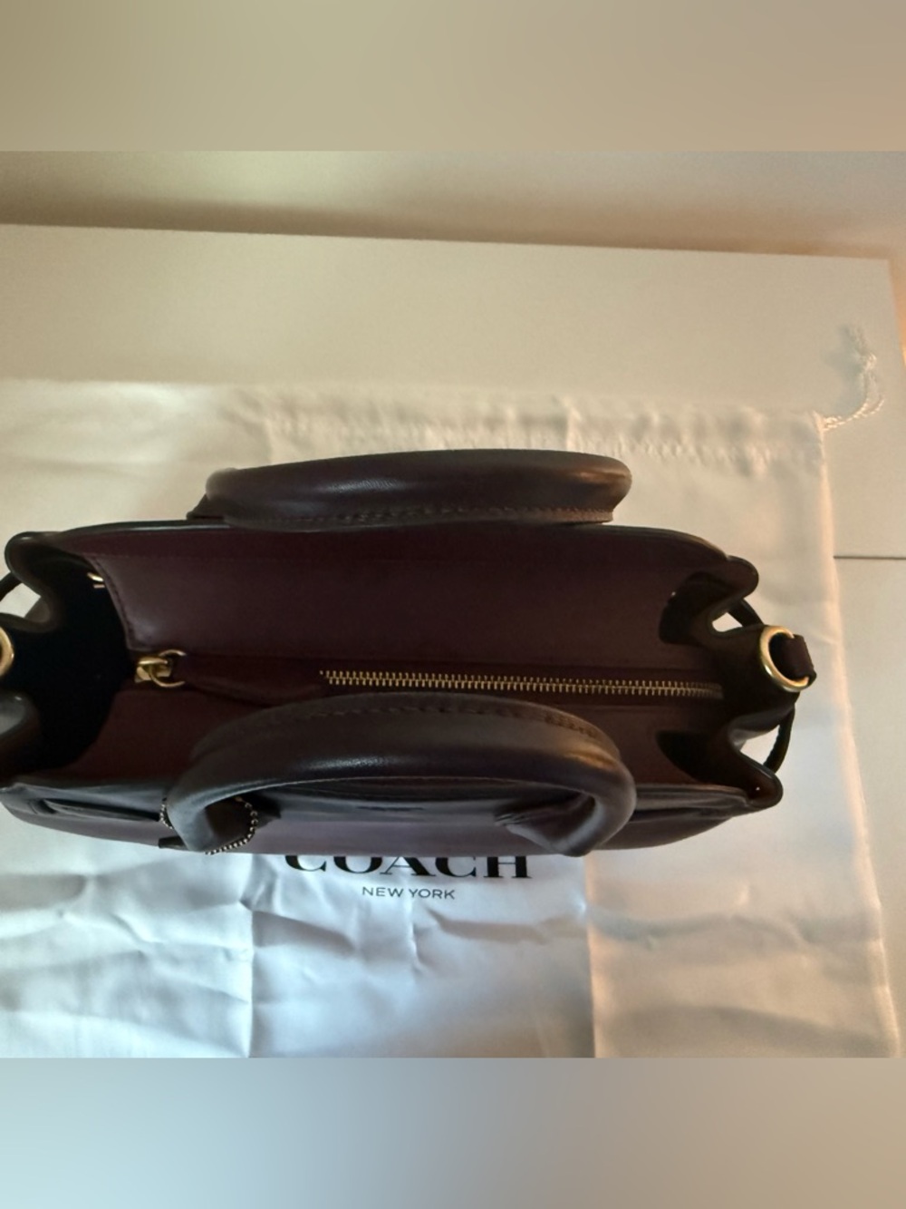 Coach Empire 28 Merlot - Picture 6 of 11